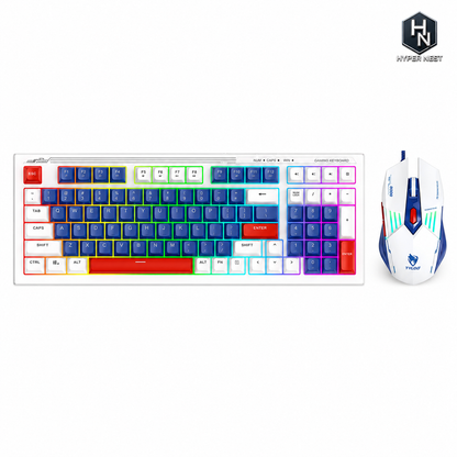 T-Wolf TF610 RGB Gaming Keyboard Mouse Combo
