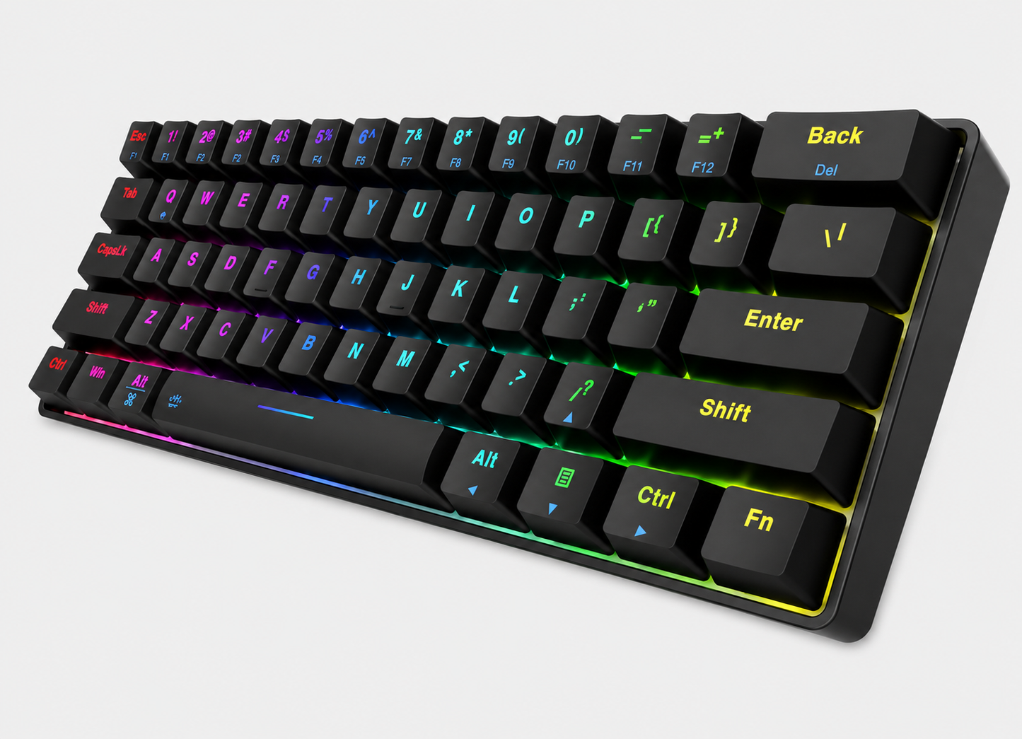 Dareu EK861 TRINITY GTR Brown Switch RGB Tri-Mode Wireless Mechanical Keyboard