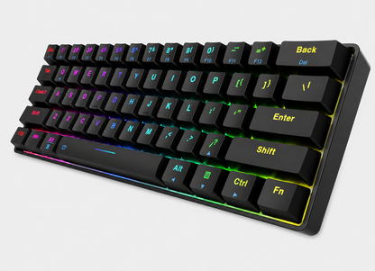 Dareu EK861 TRINITY GTR Brown Switch RGB Tri-Mode Wireless Mechanical Keyboard
